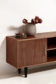 Functional Sideboard in American Walnut - Ideal for TV Storage