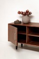 Minimalist TV Media Console in American Walnut - Enhance Your Interior