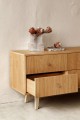 STIPA - manufacturer of TV cabinet in natural oak with 6 drawers