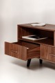 Elegant TV cabinet with drawers and shelves