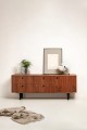 Practical TV Unit with Four Drawers - Perfect for Storing Movies and Games.