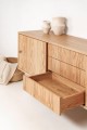 Loft-style TV cabinet - raw charm and functionality in one