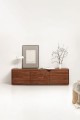 Stylish Sideboard in American Walnut Veneer for Your TV