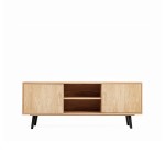 Scandinavian Tv media console oak "BELL"