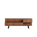 Scandinavian-style TV cabinet with 6 drawers - Add charm to your interior!
