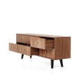 Practical TV unit with 6 drawers - Exceptional furniture for your space!