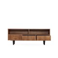 Modern American walnut TV cabinet