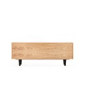 Minimalistic sideboard for TV with stunning oak veneer