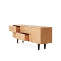 Loft-style TV unit with minimalist finish
