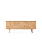 Sideboard TV with 3 doors oak "PRIMULA"