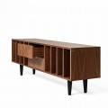 Industrial and Minimalist Style Meets Functionality - NOLANA Vinyl Cabinet