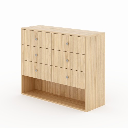 Kommode WISTERIA – Elegante Kommode mit Schubladen und offenem Fach