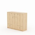 Luksusowa Komoda MIMOSA - Personalizowany Design Premium Fornir dębowy naturalny