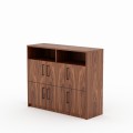 LINNEA Designer Sideboard - Custom Premium Furniture for Living Room - Walnut Veneer